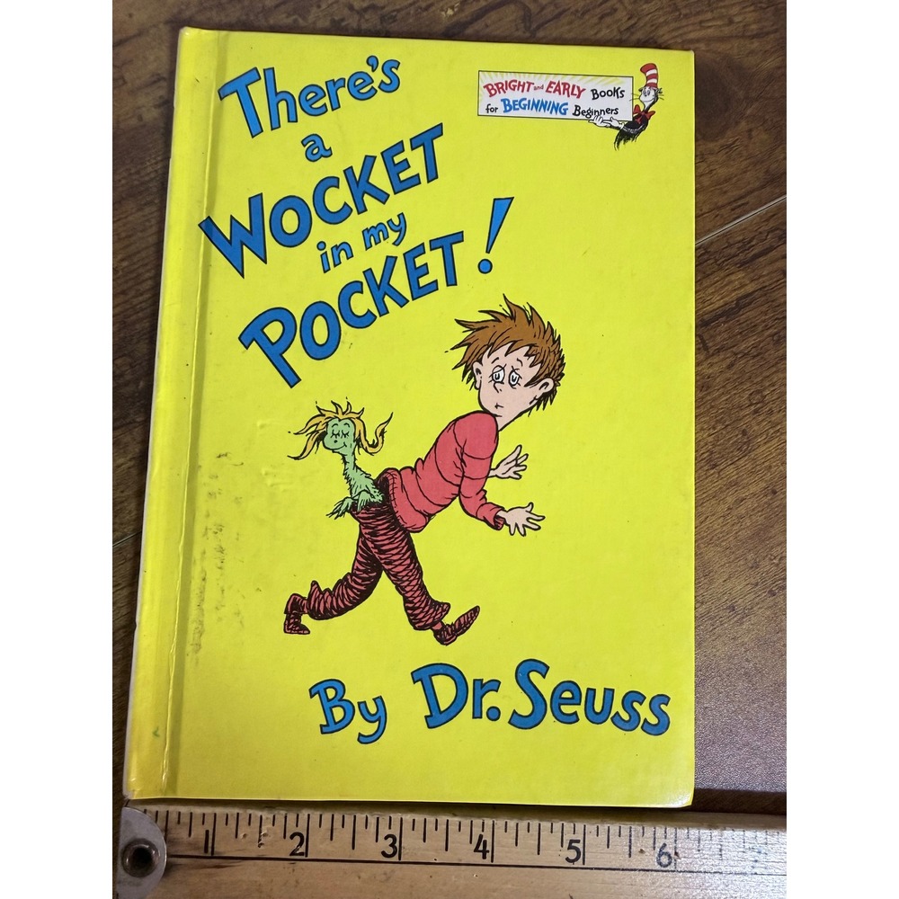 Dr. Seuss Wocket in my Pocket Book Club Editon 1st Book Club Ediition Vintage